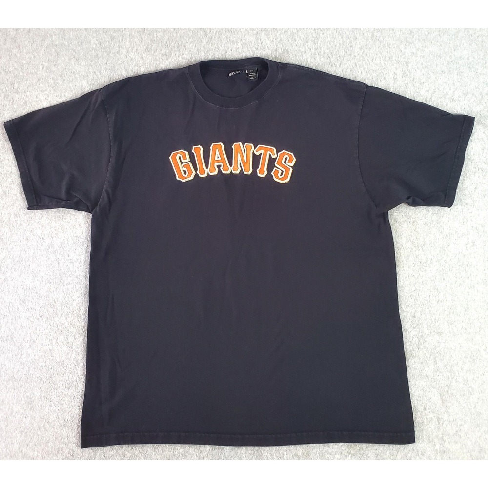 San Francisco Giants Shirt Mens 2XL Black MLB Baseball Gear For Sports Tee